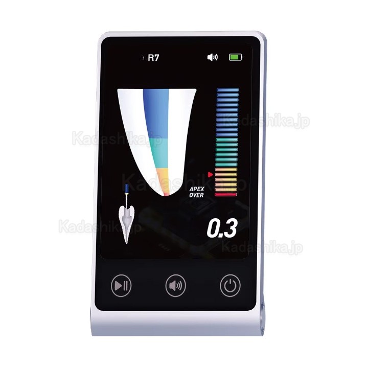 歯科emr根幹長測定器 R7 ミニ電気的根管長測定器(エンドルーラー付き)